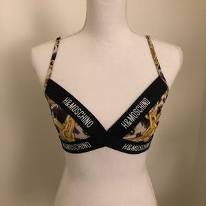 New H&MOSCHINO Bralette